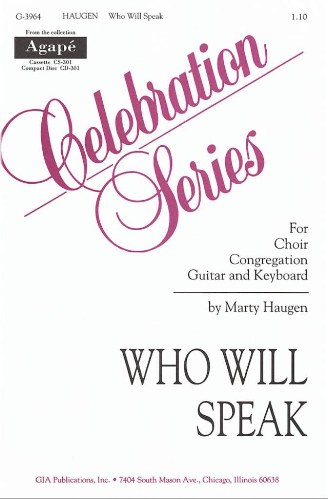 Who Will Speak?